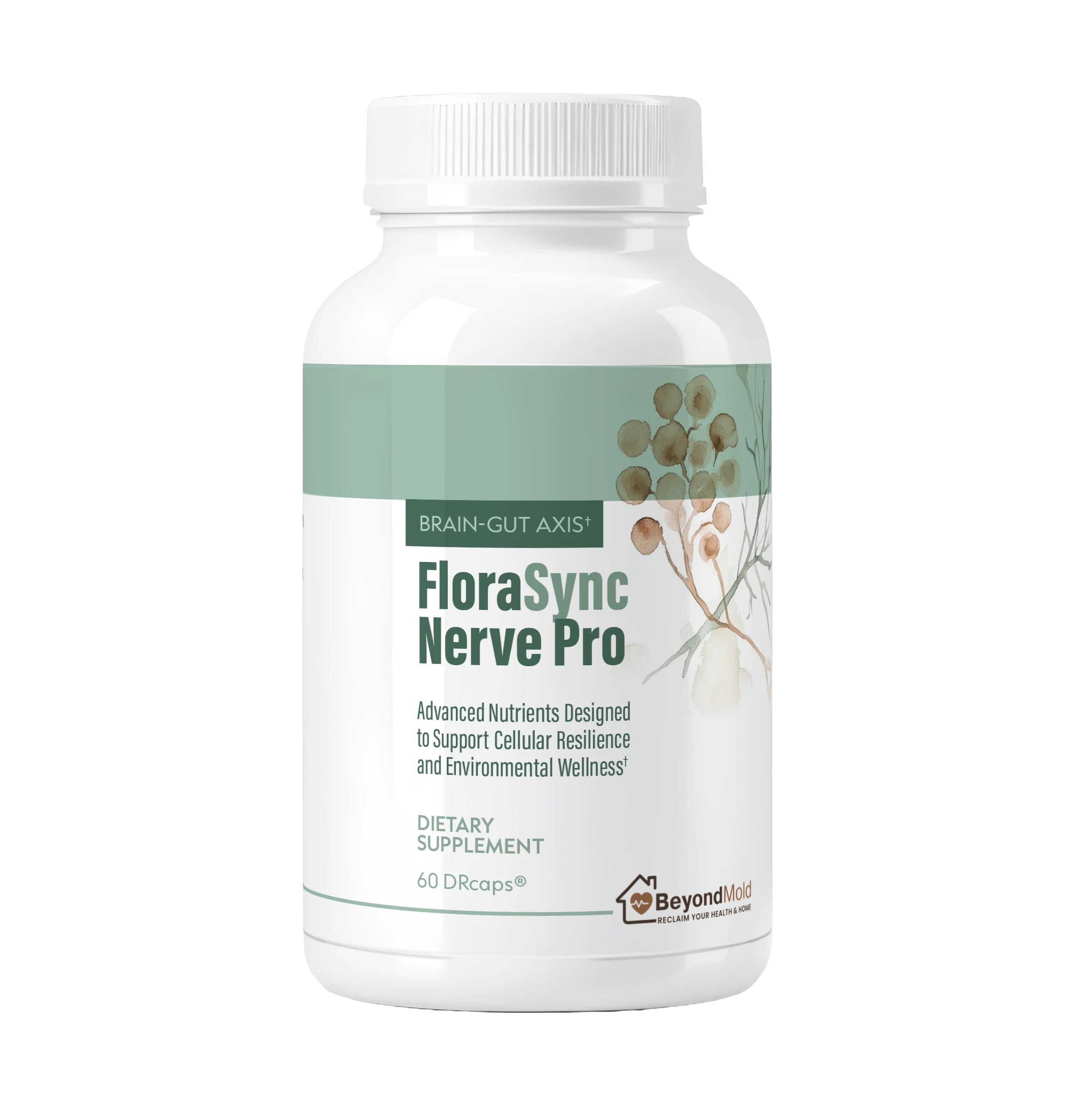 FloraSync Nerve Pro, 60 capsules